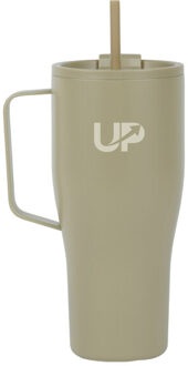 Eos voyager gerecycled roestvrijstalen fles van 800 ml Groen - One size