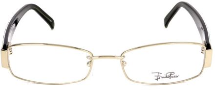 Ep2136320 Gouden Rechthoekige Bril - maat Zilver