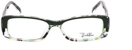 Ep2651024 Oogglazen Rechthoekige Monturen - maat Donkergroen