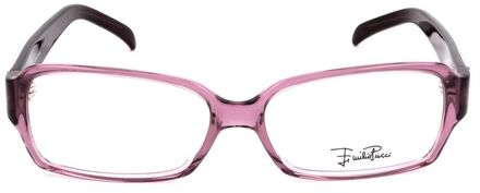 Ep2652 51 Rechthoekige Bril Paars