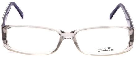 Ep2658 Kristalnavy Bril Zilver - One Size