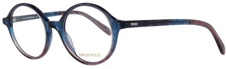 Ep2692004 Ronde Zonnebril Donkerblauw - One Size