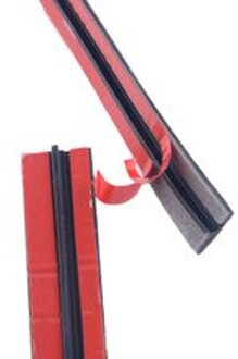 Epdm Rubberen Afdichting Strip Voor Achter Driehoek Geluiddichte Universele Met Tape 3Meter * 1.5Cm