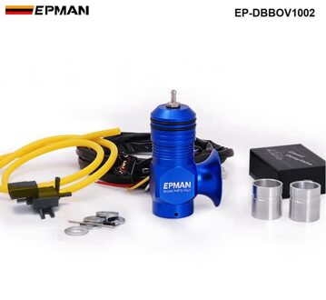 Epman Universele Elektrische Turbo Diesel Dump Valve Voor Alle Turbo Diesel Motoren Auto EP-DBBOV1003/EP-DBBOV1002 DBBOV1002 blauw