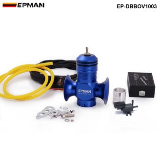 Epman Universele Elektrische Turbo Diesel Dump Valve Voor Alle Turbo Diesel Motoren Auto EP-DBBOV1003/EP-DBBOV1002 DBBOV1003 blauw