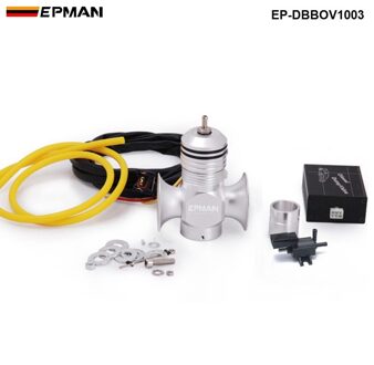 Epman Universele Elektrische Turbo Diesel Dump Valve Voor Alle Turbo Diesel Motoren Auto EP-DBBOV1003/EP-DBBOV1002 DBBOV1003 zilver