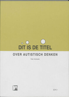 Epo, Uitgeverij Dit is de titel - Boek Peter Vermeulen (9064451230)