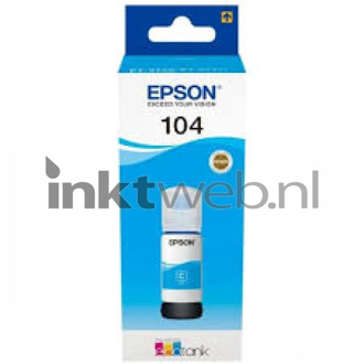 Epson 104 EcoTank inktfles Inkt Blauw