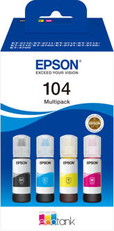 Epson 104 EcoTank inktflesjes Combo Pack Inkt