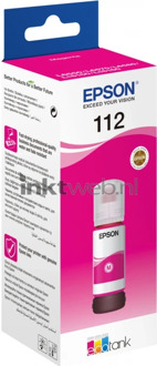 Epson 112 inktfles magenta (origineel)