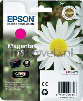 Epson 18 magenta cartridge