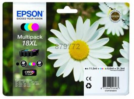 Epson 18 XL Multipack (4 kleuren) C13T18164010