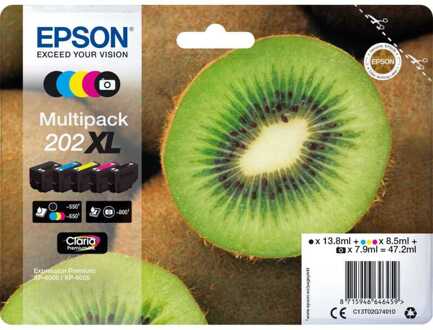 Epson 202XL Cartridges Combo Pack