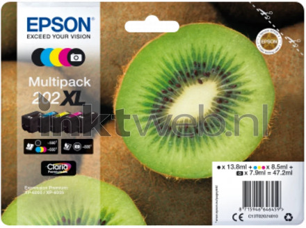 Epson 202XL Cartridges Combo Pack