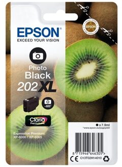 Epson 202XL Singlepack Foto-zwart Claria Premium Ink