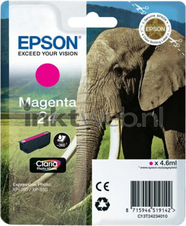 Epson 24 magenta cartridge