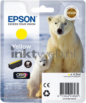 Epson 26 L Cartridge Geel (C13T26144010)