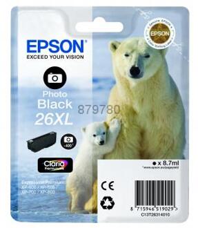 Epson 26 XL Cartridge Fotozwart