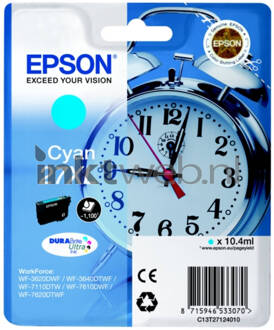 Epson 27XL DURABrite Ultra Cyaan inktcartridge