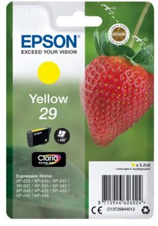 Epson 29 - Aardbei Inkt Geel