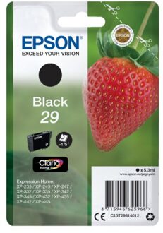 Epson 29 - Aardbei Inkt Zwart