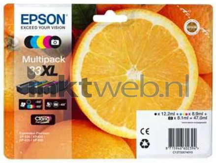 Epson 33 5-Kleuren Pack XL (C13T33574010)