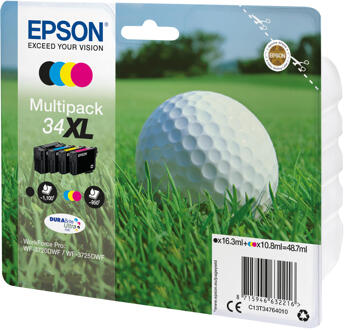 Epson 34XL Cartridges Combo Pack