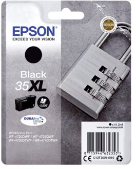 Epson 35XL Cartridge Zwart