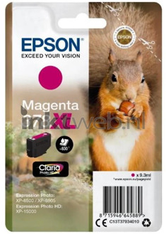 Epson 378 XL Singlepack Magenta Claria Photo HD Ink