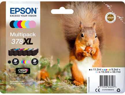 Epson 378XL Cartridges Combo Pack