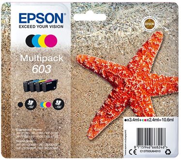 Epson 603 multipack - Zeester Inkt