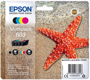 Epson 603 Multipack - Zeester Inkt