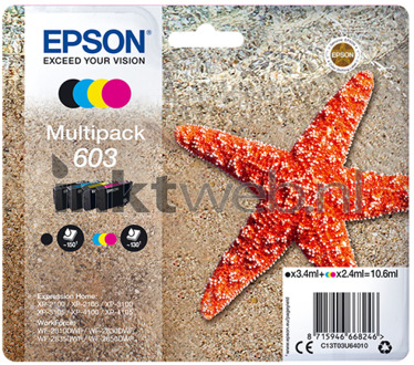 Epson 603 Multipack - Zeester Inkt