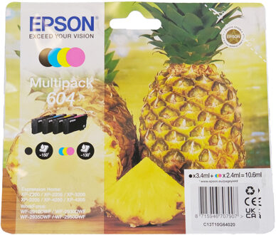 Epson 604 Cartridge Combo Pack Inkt