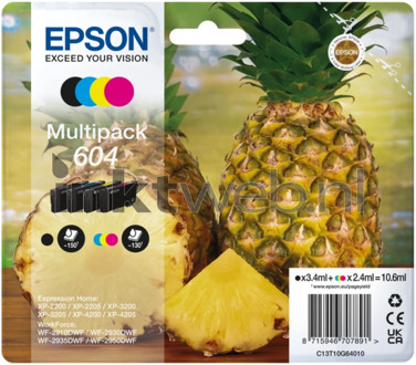 Epson 604 Cartridges Combo Pack Inkt