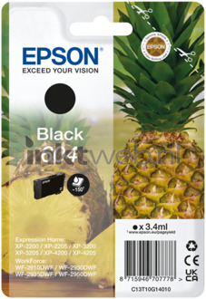 Epson 604 zwart cartridge