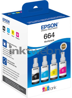 Epson 664 ink 4clr multipak Inkt