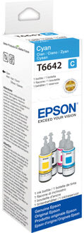 Epson 6642 Inktflesje Cyaan