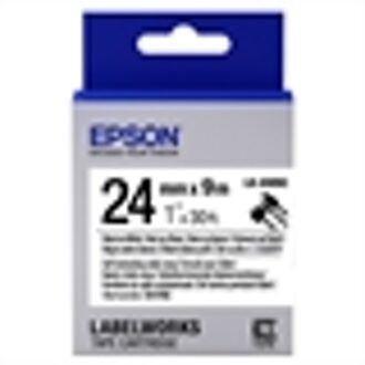 Epson Cable Wrap Tape- LK-6WBC Cable wrap Blk/Wht 24/9