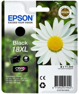 Epson cartridge 18XL ZWART