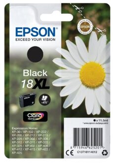 Epson cartridge 18XL ZWART