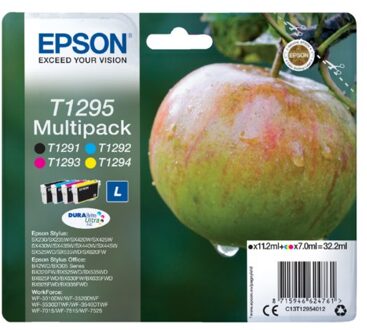 Epson cartridge PACK POMME 4CL T1295