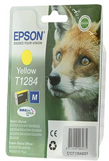 Epson cartridge T1284 Y (geel)