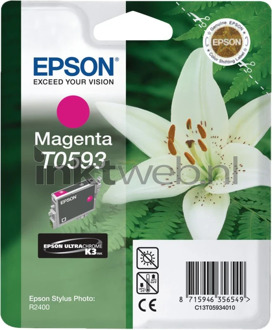 Epson Inkcartridge Epson T0593 rood