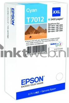 Epson Inkcartridge Epson T7012 blauw EHC