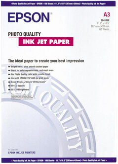 Epson Inkjetpapier Epson S041068 A3 mat 105gr 100vel