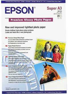 Epson Inkjetpapier Epson S041315 A3 Premium glans 20vel