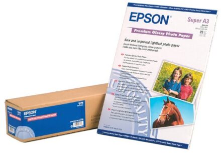 Epson Inkjetpapier Epson S041315 A3 Premium glans 20vel