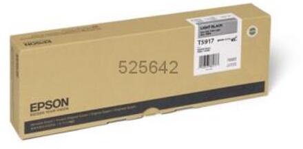 Epson Inkt T5917 Origineel Lichtzwart C13T591700