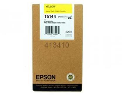 Epson Inkt T6144 Origineel Geel C13T614400